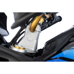 Wunderlich handlebar riser ERGO PRO F 450 GS - 40mm - silver